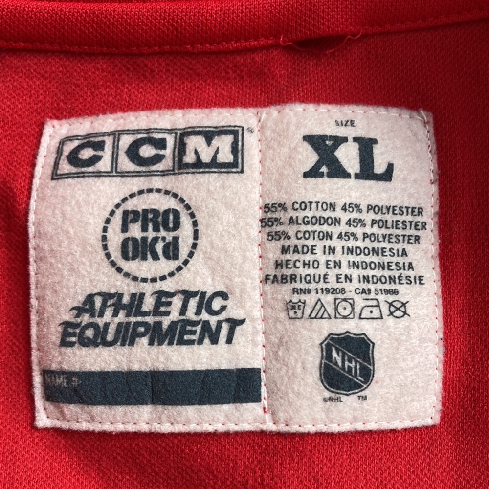 Vintage Detroit Red Wings CCM Stanley Cup Champions Jacket Size X-Large - Picture 10 of 14